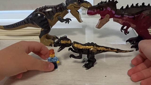 Custom Lego Dinosaur Кастом Лего Динозавр смотреть онлайн