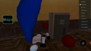 Игра Радужные друзья превращение из Roblox. Я Синий а Саш?