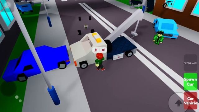 МЫ ДОЖДАЛИСЬ МАШИНЫ В ИГРЕ ГЛУПЫЙ ПАРЕНЬ РП | Miblox Play смотреть онлайн