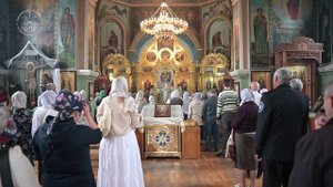 Архиерейское богослужение в праздник Вознесения Господня