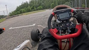 Crash on Kartodrom Lider. 😏