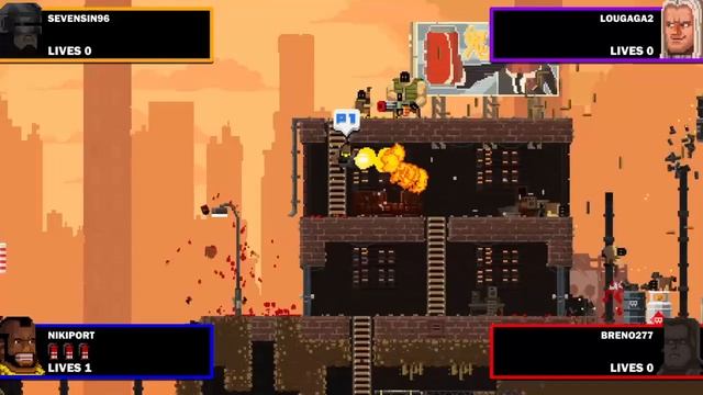 Broforce Стрим по крутому!