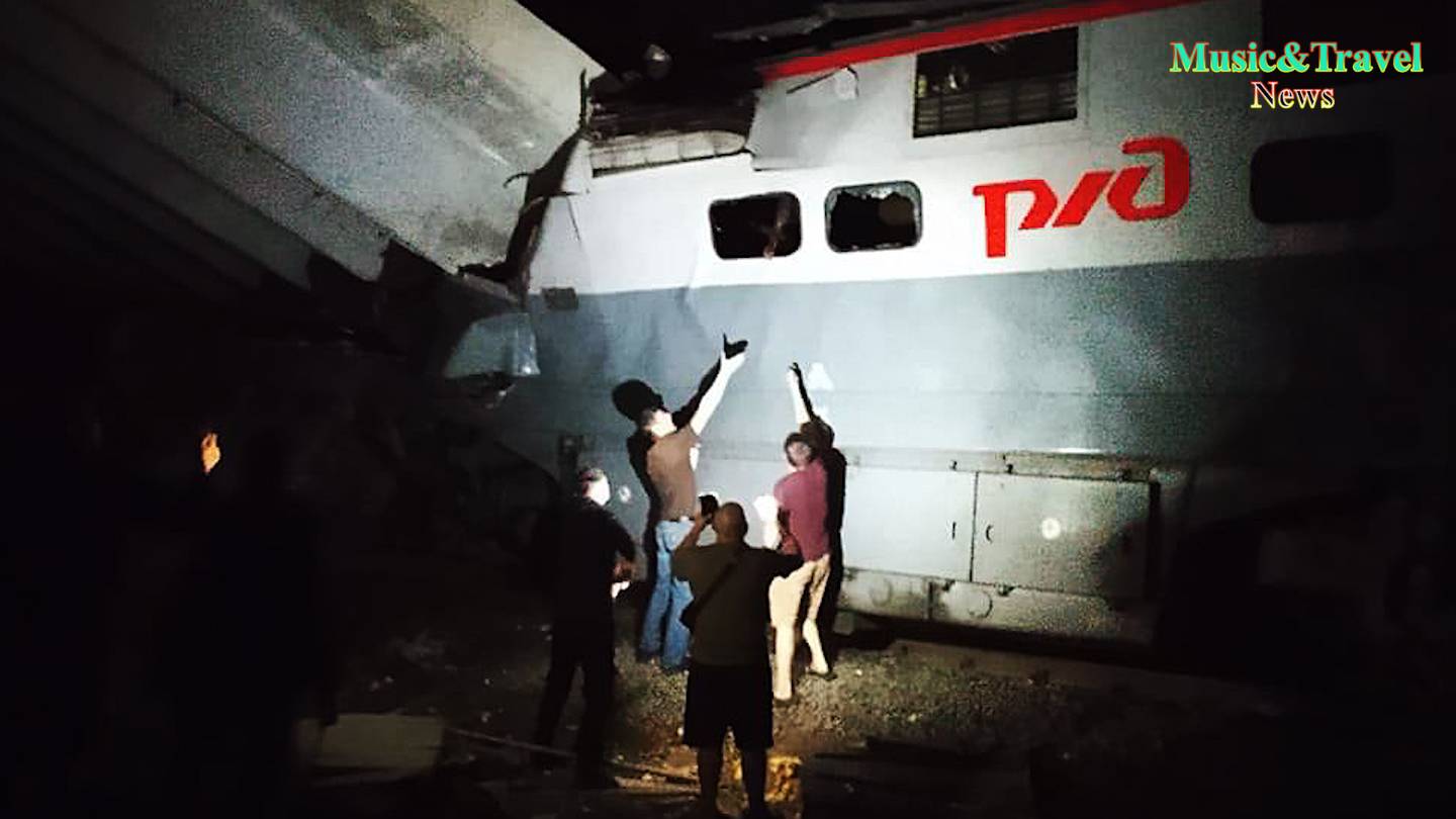 Крушение пассажирского поезда в Брянской области