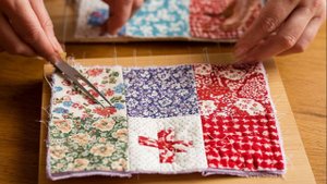 🎀 Мастер-класс от Екатерины: "Квадраты-разрезалки" + БОНУС — коврик для швейной машинки! �