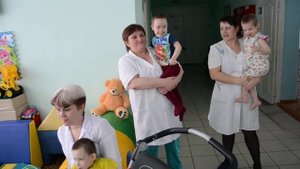 Юлия Славянская в Гайском детском доме..