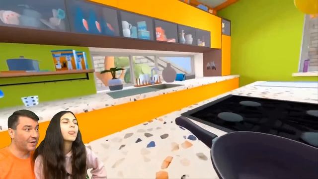 🐱 ЗРЯ КОТ ПАПА ВЫШЕЛ НА УЛИЦУ! I Am Cat VR Валеришка смотреть онлайн