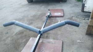 прицеп мини для лодки ПВХ своими руками часть 1