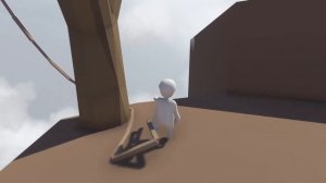 Нестандартное прохождение уровня "Гора" В игре Human Fall Flat