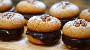 БЕСПОДОБНОЕ ОРЕХОВОЕ ПЕЧЕНЬЕ к чаю! БЫСТРО и ОООЧЕНЬ ВКУСНО