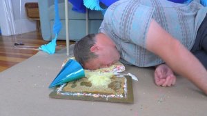 Dog Unimpressed with Birthday Party