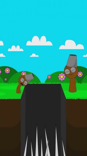 Sprunki - Как мне перейти на другую сторону.