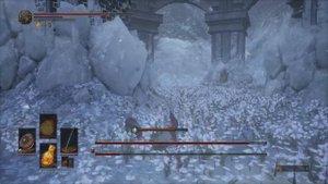 Dark Souls 3 - Хранитель могилы чемпиона Босс слабый билд