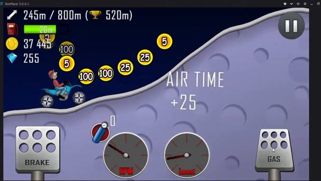 Hill Climb Racing покупка луны))) смотреть онлайн