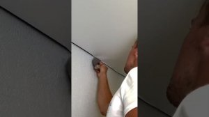 Натяжка ПВХ потолка без нагрева в профиль теневой «Ёш?