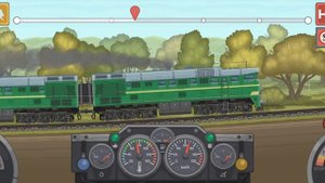 еду на 2тэ116 симулятор поезда 2d игра