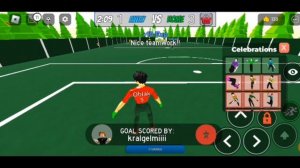 играем роблокс реалистичный уличный футбол ⚽ 3 на 3