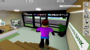 ИСТОРИЯ ОГРАБЛЕНИЯ БАНКА в Brookhaven RP (Брукхейвен РП) | Roblo