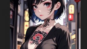 45 Аниме Брюнетка