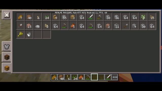Minecraft PE #42  Пытаюсь играть Нарвался на лаву.... Наверное ?