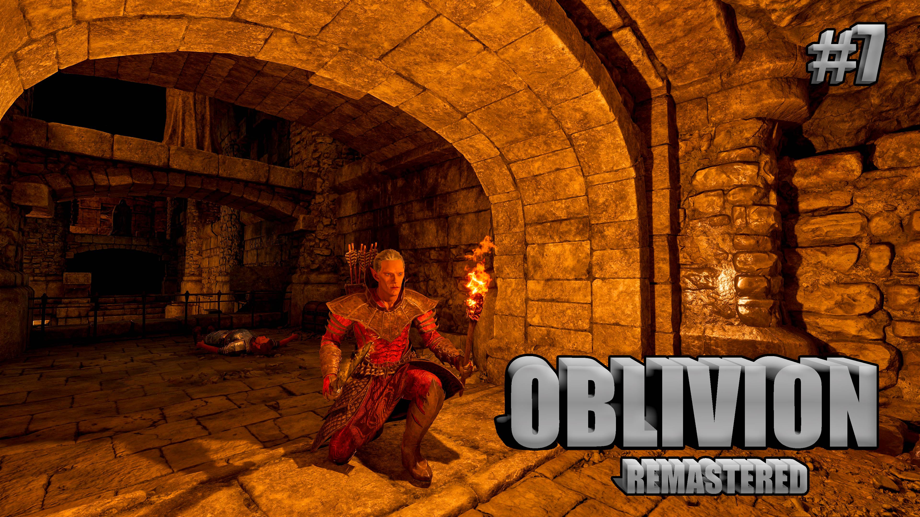 TES 4 Oblivion Remastered Прохождение#7 Расхититель Могил (РУССКАЯ ОЗВУЧКА) 4k