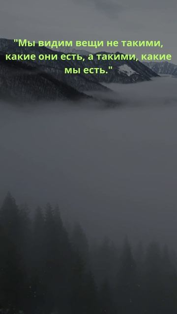 Мы видим вещи не такими, какие они есть, а такими, какие смотреть онлайн