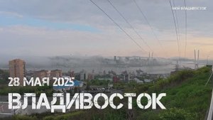 Владивосток бухта Золотой Рог (28 мая 2025).