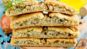 Селёдка в пироге хороша. РЫБНИК С СЕЛЁДКОЙ, ИЗ КАРТОФЕЛЬНОГО ТЕСТА