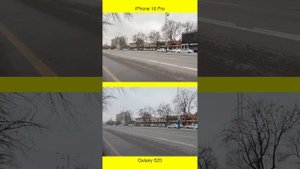 iPhone 16 Pro vs Galaxy S25 — сравнение камер. Фото и видео