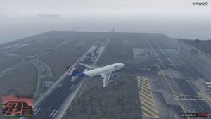 Как угнать большой самолёт Боинг-747 в гта 5.