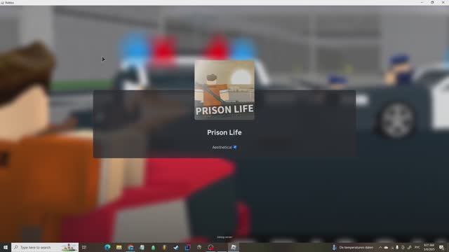 Играю в prison life в роблокс смотреть онлайн