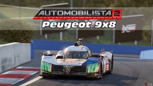 WEC Peugeot 9x8 - Bathurst - AMS2 - onboard