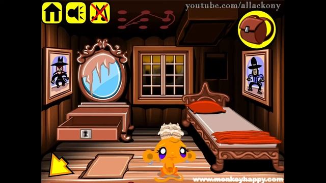 Monkey GO Happy Stage 346 - Happy Horsie / Счастливая обезьянка: Уровень 346 - Счастливая Лошадка смотреть онлайн