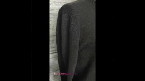 мужской джемпер на вязальной машине из мохера с кашемиром