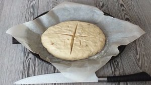 Хлеб на соде и кефире