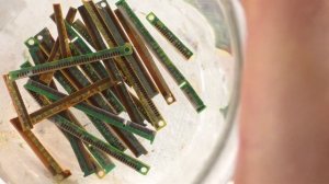 Планки оперативной памяти. Золото. Аффинаж