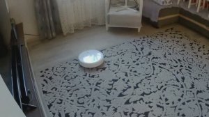 Пылесос в работе. Прорисовка карты.
