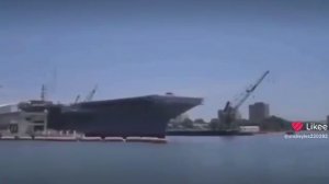 авианосце USS Gerald R. Ford проходят испытания
