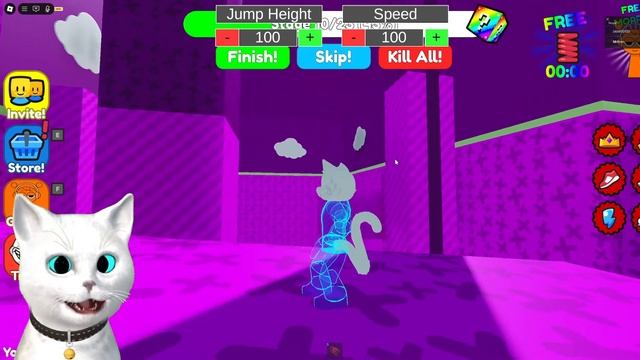 РОБЛОКС ПОБЕГ ОТ ФИОЛЕТОВОГО СПРУНКИ НО Я ИСПОЛЬЗОВАЛ смотреть онлайн