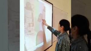 Электронная доска ,урок английского языка.Алай Жаннат