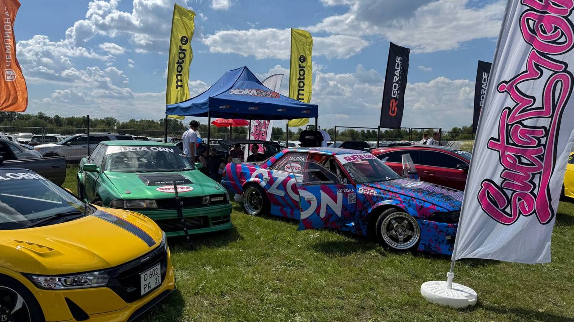 Xoka drift family и SUETA.OBN на битве клубов в RDRC racepark