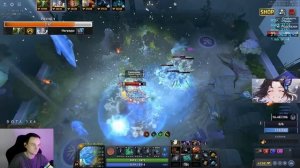 РЕЙЗ УЛЬТУЕТ НА ЦМКЕ В СКВАД ТИММЕРОВ В DOTA 1X6 / RAZE1X6 ИГРА