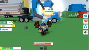 Играю в симулятор разрушения ROBLOX.Разрушил все в этом м