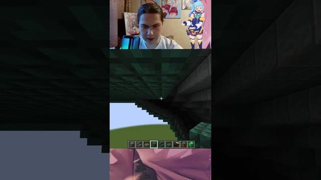 крутой космический корабль в minecraft #minecraft #игры #прохож смотреть онлайн