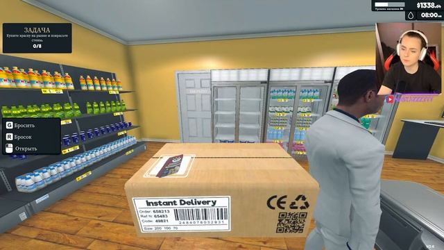 НОВАЯ ЛИЦЕНЗИЯ И НОВЫЙ ДОЛГ ➤ Supermarket Simulator #8 смотреть онлайн