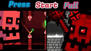 press start full Ver by DoublefallingS в geometry dash