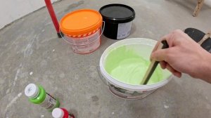 Покраска стен в ПРИХОЖЕЙ или ДЕТСКОЙ необычным способ