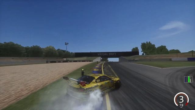 дрифт на клавиатуре в Assetto Сorsa смотреть онлайн