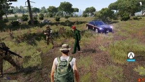 Arma 3 Role Play / Red Military / Дед против армии