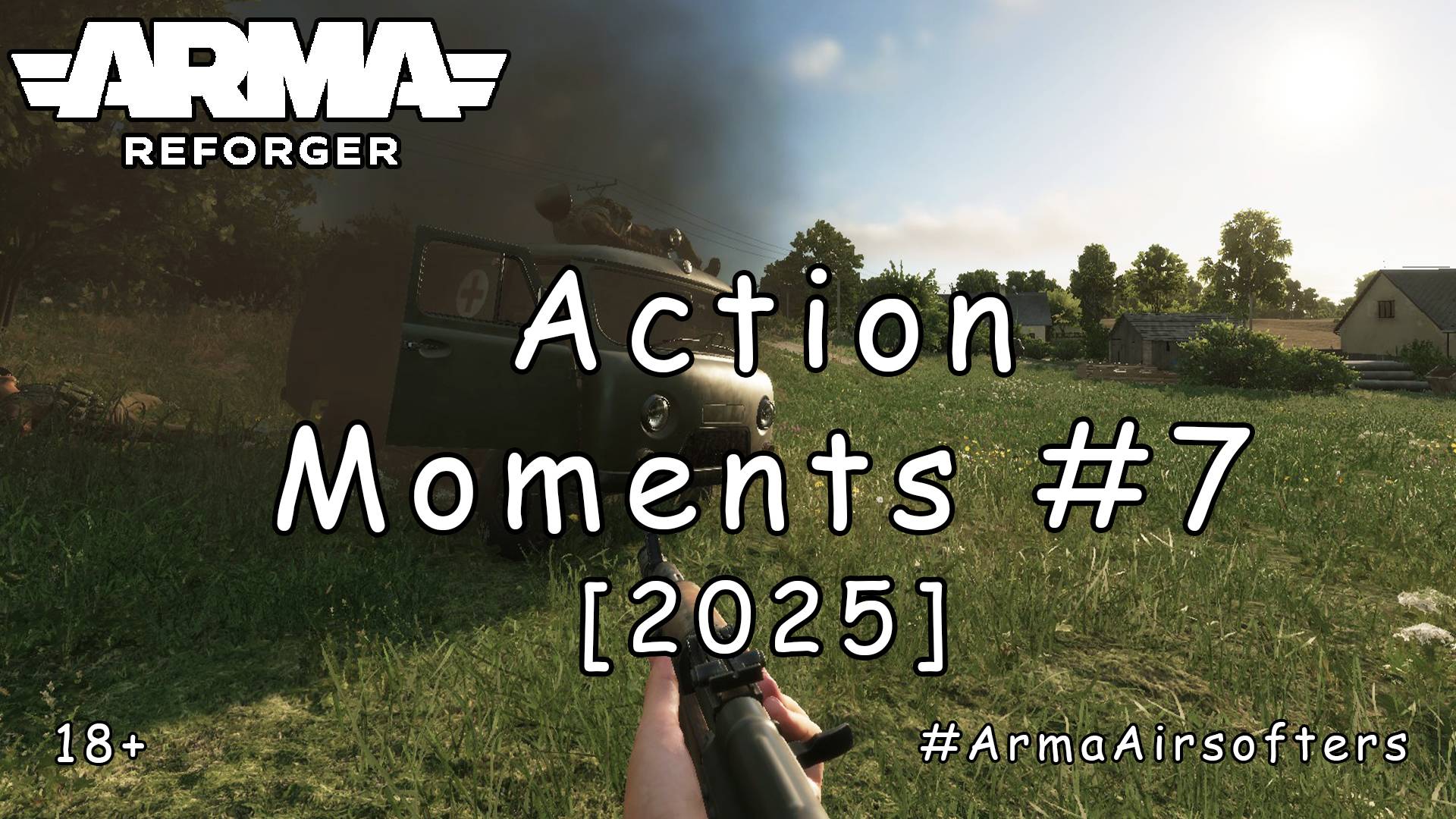 ARMA Reforger - Зрелищные моменты #7 - Атака клонов [2025]