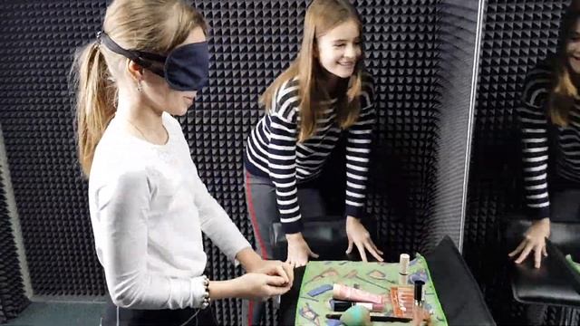 самый странный челлендж ///МАКИЯЖ С ЗАКРЫТЫМИ ГЛАЗАМИ\\ смотреть онлайн